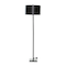 Black Metal Traditional Floor Lamp, 64" x 16" x 29"
